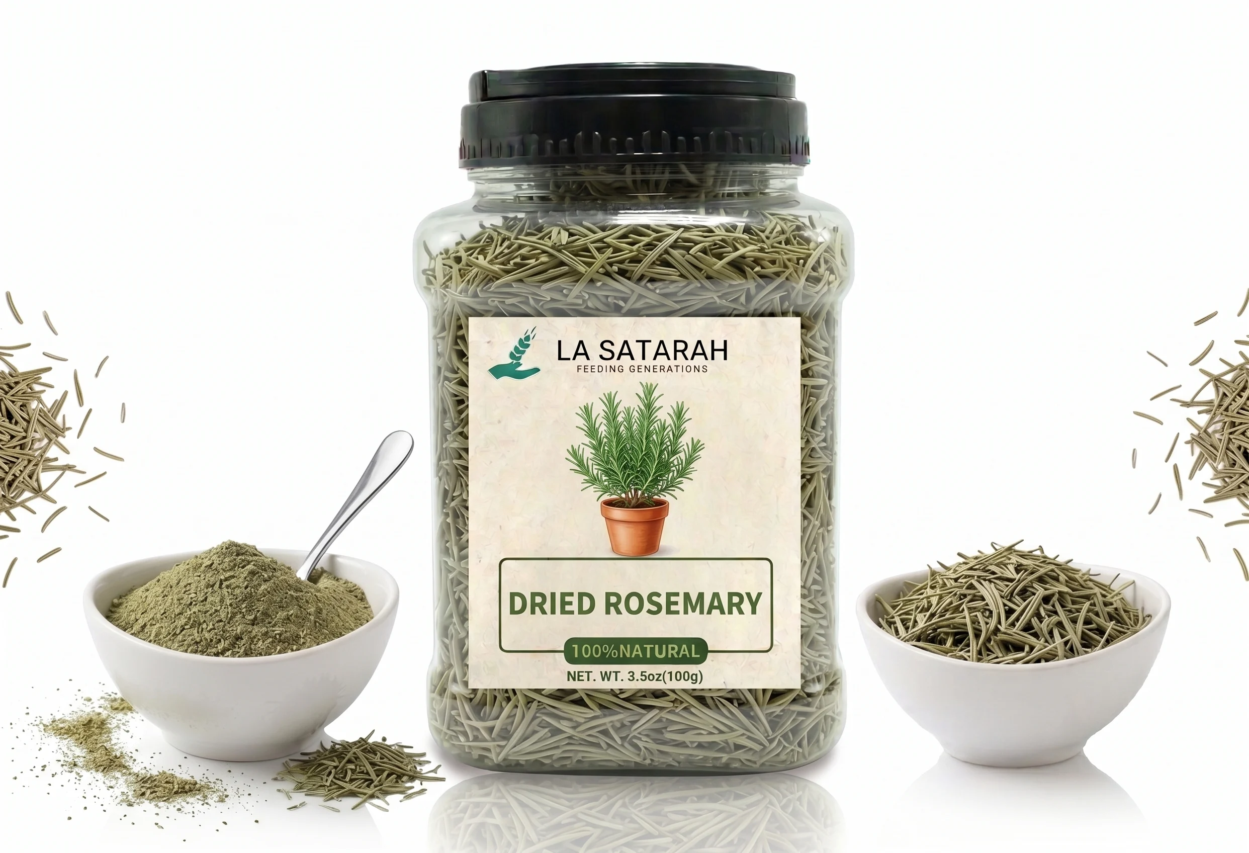 Dried herbs collection